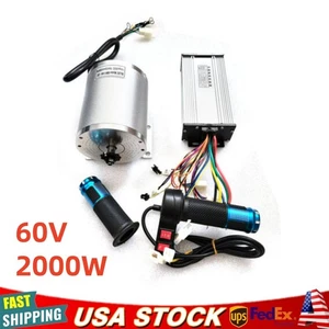 60V BLDC Motor Set 2000W Brushless Controller For Electric Scooter scooter NEW - Picture 1 of 10