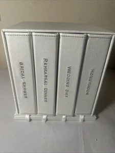 Set 4 libri album fotografico matrimonio 4"x6" 26 pagine ciascuno - Foto 1 di 6