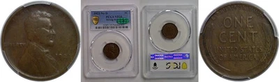 1922 No D 1C Lincoln Cent PCGS VF-25  CAC - Image 1 of 3