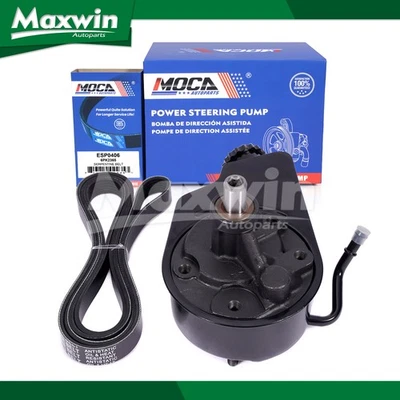 Bomba de dirección asistida correa serpentina apta para Chevrolet Silverado 1500 GMC Sierra 1500 Foto 1 de 4