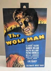 NECA The Wolf Man Wolfman - Universal Monsters Versión Color Ultimate Figura Nuevo - Imagen 1 de 8