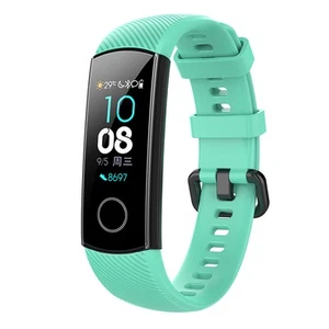 Silicone Wrist Strap For 3 4 Smart Wristband Strap Replacemen VA - Zdjęcie 1 z 12