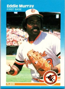 1987 Fleer #476 Eddie Murray - Picture 1 of 2
