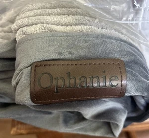 Dog Bed Fabric Cover Replacement W/zipper Washable 34” X 22” X 3” Orphanie - Picture 1 of 4