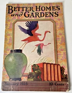 1926 January Better Homes and Gardens Magazine Antique/Vintage - Picture 1 of 9