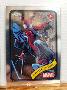 Spider-Girl 2025 Topps Chrome Marvel Spider-Girl 1st Appearance Base Card-#143 - Picture 1 of 6
