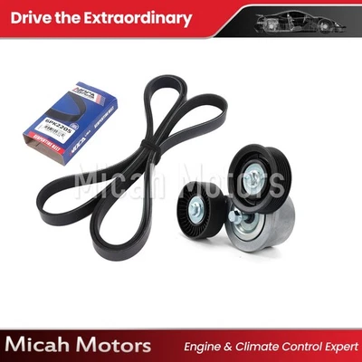 Serpentine Belt Component Kit for 07-13 Dodge Nitro Jeep Liberty Ram 1500 Aspen Foto 1 de 4