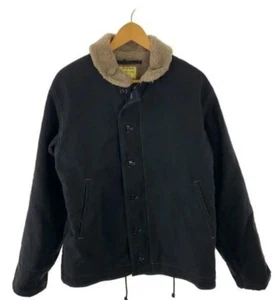 Chaqueta de Cubierta Rara Buzz Rickson's N-1 DEPARTAMENTO MARINO Caqui XXL Original Militar - Imagen 1 de 15