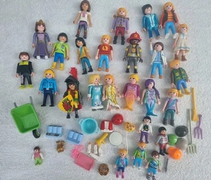 Playmobil 26 Figuras Personas y Accesorios Paquete Trabajo Lote - Imagen 1 de 14