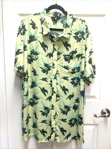 Volcom Hawaiian Floral Button-Up Shirt size XXL - NEW - Picture 1 of 5