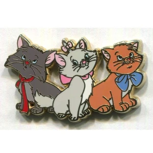Disney Pins Aristocats Marie Toulouse Berlioz Rare DS UK Europe Exclusive Pin - Picture 1 of 1