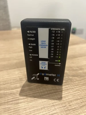 PDA Range FoSmeter-H Loop Field Strength Meter LED Indicator Battery Operated - Image 1 of 4