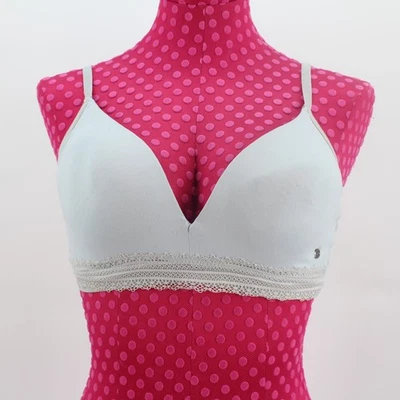 Sujetador para mujer Lucky Brand forrado inalámbrico azul 36C encaje Foto 1 de 4