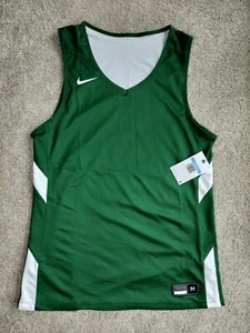 Nike Team Men's Size M Dri-FIT Reversible Basketball Practice Jersey Green White - Picture 1 of 4