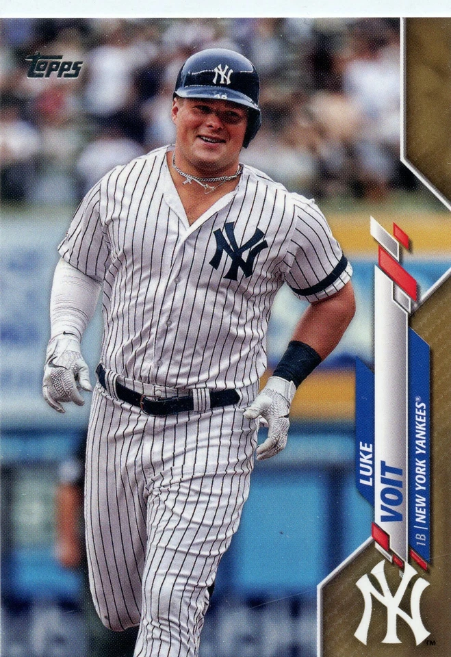  2020 Topps Gold #335 Luke Voit 1841/2020 - Image 1 of 2