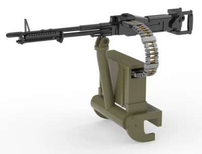 DoorGun escala 1/18 Battleground XM23 M-60D - Século 21-Mérito-Hobby Boss Huey - Imagem 1 de 3