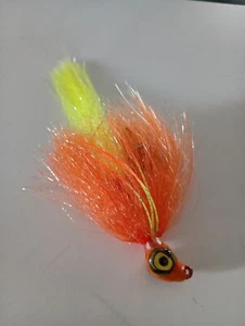 6"  Weedless Swim Jig. 1/2 oz Peacock Bass Muskie Pike Bass Stripers Saltwater - Picture 1 of 4