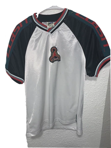 MLS  Men’s Vintage Sz M San Jose Clash Jersey Now Earthquakes soccer Made In USA Cover