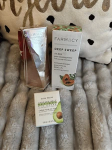 3x lot skin body personal care glow recipe glam glow farmacy - Picture 1 of 6