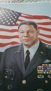 18x27 Colin Powell African American  Military Political art print by L Perez - Picture 1 of 3