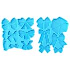 Bowknot Shaped Pendant Moulds Epoxy Molds Perfect for Creating Jewelry Keychains