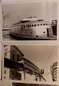 due foto 5 per 3 1/2 pollici in bianco e nero di Seattle Wash. 1960? - Foto 1 di 1