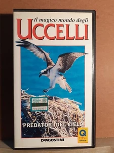 Il magico mondo degli uccelli - predatori del cielo - vhs, deagostini 30', ital. - Picture 1 of 1