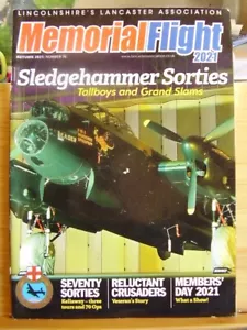 AVIATION AIRCRAFT MAG LANCASTER MEMORIAL FLIGHT 2021 SLEDGEHAMMER SORTIES - Imagen 1 de 7