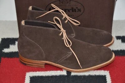 Botines Church's Hechos en Inglaterra Grado Personalizado Gamuza Saharal Cuero Foto 1 de 4