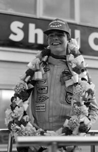 Gerrit Van Kouwen celebrates victory Formula Ford 1984 Old Photo 2
