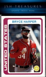2018 Topps Throwback Thursday #111 Bryce Harper NM