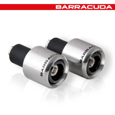 TERMINALI / BILANCERI MANUBRIO [BARRACUDA] ANTIVIBR. UNIVERSALI ARGENTO - N1000A - Immagine 1 di 2