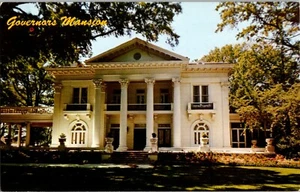 Vintage Postkarte Montgomery Alabama Ala Governor's Mansion - Bild 1 von 2
