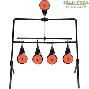 JACK PYKE ZURÜCKSETZSPINNER ZIEL AUSSENSCHIESSEN PRAXIS LUFTGEWEHR PISTOLE BB - Bild 1 von 2