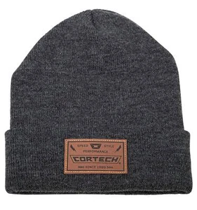 Cortech Logo Beanie Hat Charcoal - Picture 1 of 1