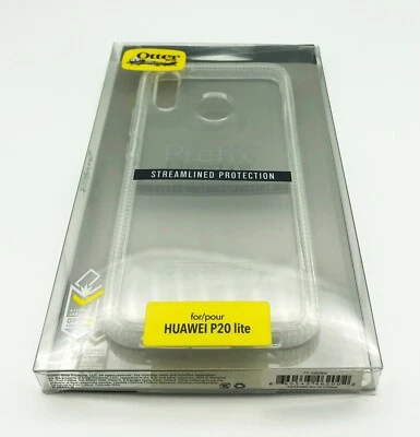 Otterbox Huawei P20 Lite Prefix Case Slim Sleek Fitted Drop Protect Clear Cover - Image 1 of 4