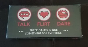 SEALED NEW Talk Flirt Dare! Fun & Romantic Game for Couples Conversation Starter - Picture 1 of 2