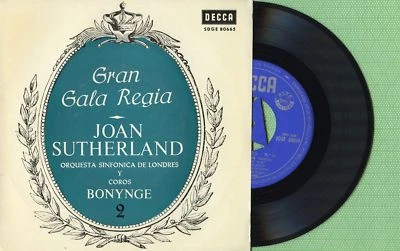 JOAN SUTHERLAND / Gran Gala Regia / DECCA SDGE 80665 Pressing Spain 1964 EP EX - Image 1 of 4