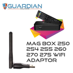 USB Wifi Wireless Dongle Antenna Adaptor for Zgemma VU+ MAG 250,254,255,260,322 - Picture 1 of 3