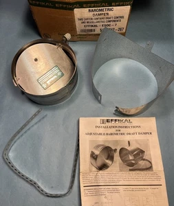 Effikal Adjustable Barometric Damper 7” W/ Collar EFFIKAL-ESOC-7  510-512-267 - Picture 1 of 10