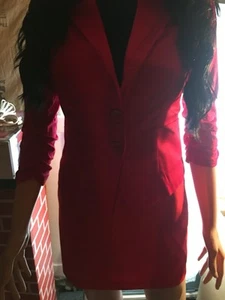 Women’s Red Jacket & Mini Skirt - Picture 1 of 3