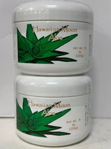 Crema hidratante orgánica para la piel Hawaiian Moon Aloe Vera 9 oz. - Imagen 1 de 4
