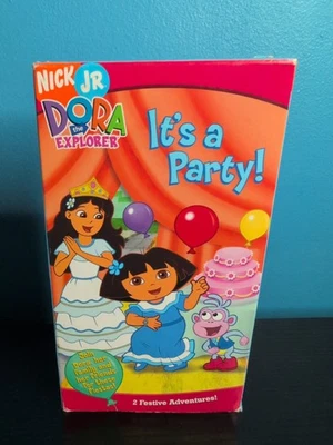Dora the Explorer - Its a Party (VHS, 2005) - Image 1 of 4