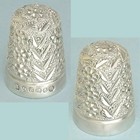 Antique Blackberry Sterling Silver Child
