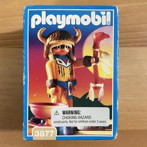 1990s Playmobil 3877 Medicine Man 9PC Set New Factory Sealed 1996 Vintage - Picture 1 of 7