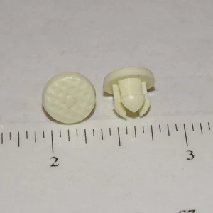 Pair Tonka White Headlights Toy Part TKP-171 - Picture 1 of 2