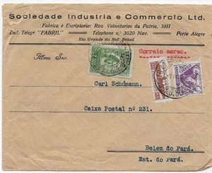 Brasilien 1934: Luftpost Porto Alegre nach Belem do Pará - Bild 1 von 2