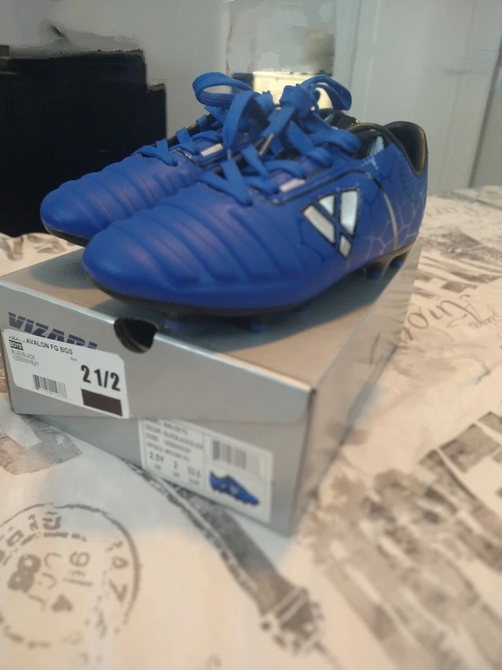Botines de fútbol Vizari azules Foto 1 de 4