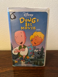 Doug's 1st Movie VHS 1999 Disney Clamshell - Foto 1 di 3