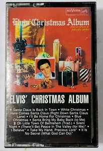 Elvis' Christmas Album by Elvis Presley Cassette Tape Originally Released 1957 - Picture 1 of 6